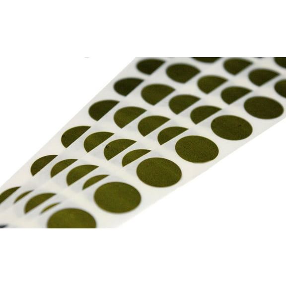 My Scratch Offs 0.50" Gold Round Scratch-off Sticker Labels, 1000 Count