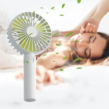 

2023 Summer Savings! WJSXC Home and Kitchen Clearance Portable Outdoor Mini Fan with Small Fan Student Dormitory Desktop Usb Charging Fan White