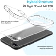 thumbnail image 3 of AmPm Étui pour iPhone 7 / iPhone 8, Étui Mate Translucide avec Bords Rouges Doux, Antichoc et Anti-Chute, Conçue pour iPhone iPhone 7 / iPhone 8, 3 of 8