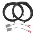 thumbnail image 1 of unbranded 2Ud Adaptadores Plásticos Para Altavoces De Auto Negro Para Optimizar Audio Y Estabilidad De Montaje, 1 of 8