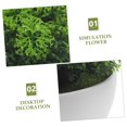 thumbnail image 4 of Planta Artificial en maceta, decoración de bonsái Artificial, adornos de plantas artificiales, planta de simulación, flor Artificial en maceta falsa, 4 of 5
