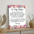 thumbnail image 6 of Mom Poem, To My Mother, Printable Gift for Mom Poster Great Wall Art for Home Decor,, Mother's Day Gift, Posters for Bedroom, Office Or Living Room, 6 of 6