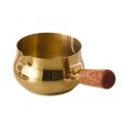 thumbnail image 1 of Taza de salsa de acero inoxidable Taza de condimento Utensilio de cocina Cacerola reutilizable con Oro, 1 of 9