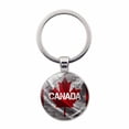 thumbnail image 1 of Canadian Souvenir Keychain Durable Metal Carabiner Clip For Keys Luggage Backpack And Giving, 1 of 4