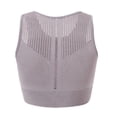 thumbnail image 3 of Deportivo De A Prueba De Golpes Mujeres Workout Tops ropa para deportiva Ropa Interior Soft Padded Tops De Copa Complet M púrpura DYNWAVEMX Sujetador deportivo para mujer, 3 of 8
