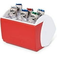 thumbnail image 7 of Igloo Red/White, Playmate Pal 7 Quart Personal Sized Cooler, 11.75 x 8.25 x 12-Inch, 7 Qt, 7 of 7