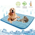 thumbnail image 2 of lionlar Tapis Rafraîchissant pour Chiens et Chats Lit Respirant Bleu S, 2 of 6