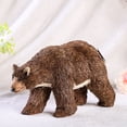 thumbnail image 2 of JINSIJU Straw Bear Model Palm Grass Standing Animal Figurine Ornament, 2 of 3