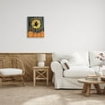 thumbnail image 2 of Happy Halloween Forest Witch Holiday Graphic Art Gallery Wrapped Canvas Print Wall Art, 2 of 7