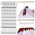 thumbnail image 1 of Perchas Trees & Breeze que ahorran espacio para ropa, paquete de 10, 1 of 7