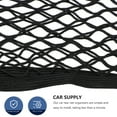 thumbnail image 3 of 2pcs Car Storage Net Bags Adhesive Mesh Pockets Car Storage Netting Organize, 3 of 8