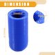thumbnail image 4 of 1 unidad de tap?n de extremo de manguera de vac?o de admisi?n de tapa de refrigerante de silicona universal de 22mm 0.87 "ID-coche para puerto de agua de vac?o de derivaci?n del calentador de refrigerante-azul de silicona Unique Bargains Tapa de manguera de silicona, 4 of 6