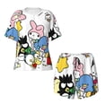 thumbnail image 4 of Lsque Sanrio Women's Short-Sleeved Pajama Set - 2 Piece Soft and Lightweight Sleepwear Set-3X-Large, 4 of 9