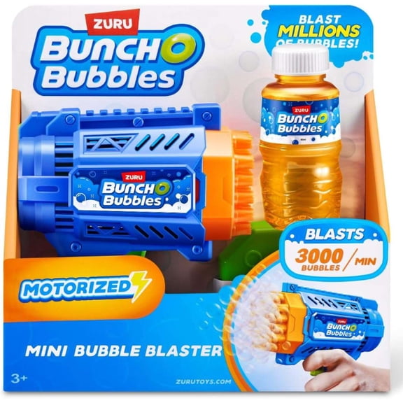 Bunch O Bubbles Mini Bubble Blaster (3000 Bubbles Per Minute)