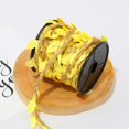 thumbnail image 4 of 33 Feet 2MM Yellow Leaves Vine Ribbon Artificial Leaf String Rattan Cord Natural Jute Trim Burlap Decorated Twine Rope for Craft Garden Jungle Bar Tree Wall Wedding Decor Diy Project diy, 4 of 9