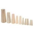 thumbnail image 2 of Tapones De Madera Blanda, Cónicos, Un Juego De 10 Tapones De Madera De Emergencia A Través Del Casco, Duraderos Para Yate, Barco, Marino, 2 of 7