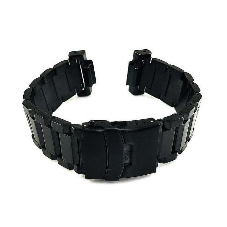 Black Metal Steel Replacement Band Fits Casio G-Shock Watch GA100 GA-100  #5002 