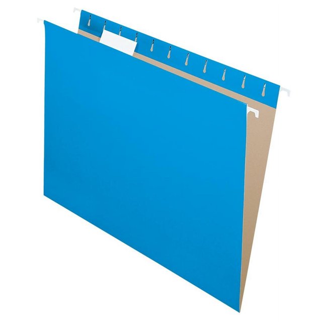 Pendaflex 91803 Dossiers Suspendus Format Lettre Bleu (Boîte de 25)