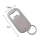 thumbnail image 1 of Stainless Steel Flat Speed Bottle Cap Opener Remover Bar Blade Home Hotel Professional Beer Bottle Opener Key Chains, 1 of 5
