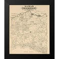 thumbnail image 2 of Gast 15x18 Black Modern Framed Museum Art Print Titled - Lamar County Texas - Gast 1870, 2 of 5