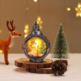 thumbnail image 2 of JeashCHAT Christmas Decorations, Ornaments Wind Lamps Candle Lights, Painted Small Wind Lamps, LED Electronic Lights Night Lights, 2 of 6