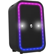 Skullcandy Stomp Bluetooth Speaker – IPX7, LED Lights & Strobe Modes, 12H Battery, Black