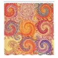 thumbnail image 3 of Ambesonne Abstract Shower Curtain, Grunge Sun Boho, 69"Wx75"L, Multicolor, 3 of 5