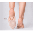 thumbnail image 3 of Punteras De Gimnasia Y Baile Contemporeaneo Tallas 15 - 28.5 piel 24 Damaris Alberlui Punteras Contempo, 3 of 4
