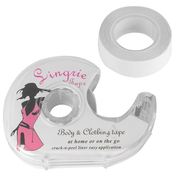 2 Count Clothing Tape Body for Breasts Clear Bra Strap Women's