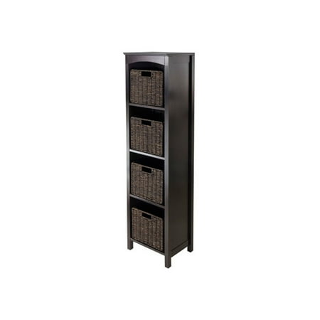 5pc Storage 5 Tier Shelf With 4 Small Baskets
