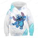 thumbnail image 1 of ¡Novedad de 2022! Sudaderas de la colección Disney Stitch, camisetas para hombres y mujeres, sudaderas con capucha informales holgadas estampadas, camisetas de pareja de moda para niños 130 zhangyuxiang CONDUJO, 1 of 2