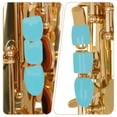 thumbnail image 4 of icolorfuled 6pcs Sax Side Button Silicone Heightening Risers Instruments Saxophone Accessories, 4 of 6