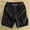 Black, variant on 1PCS Men's Casual Solid Color Fashion Shorts with Pockets, Loose Relaxed Fit for All-Day Comfort, Work and Daily Wear Short Pants Green 6(M)