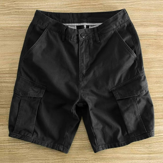 LIBRCLO Shorts Cargo pour Hommes avec Multiples Poches, Légers, Décontractés, de Plein Air, de Travail, pour la Randonnée et le Golf