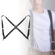 thumbnail image 2 of Tirantes para hombre y mujer, con forma de X, para eventos formales, coros y graduaciones. Negro, 2 of 9