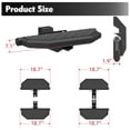 thumbnail image 2 of Running Boards Fit For 2018-2026 Jeep Wrangler JL / 2020-2026 Jeep Gladiator JT 4 Doors, 2 of 12