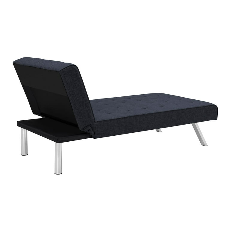 Dhp emily sectional futon sofa with convertible chaise lounger deals