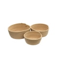 thumbnail image 2 of Inteprter 3 unids/set cesta de almacenamiento de acrílico Color sólido artículos diversos para el hogar maquillaje ropa interior Almacenamiento y organización del hogar Caqui, 2 of 6