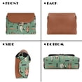thumbnail image 5 of KUIFORTI Horse Crossbody Bag for Women Leather Easy to Carry Lightweight Medium Shoulder Handbags Casual Shoulder Bag Wallets with Chain Strap for Work Shopping, 5 of 7
