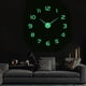 thumbnail image 4 of Reloj luminoso de pared para bricolaje, silencioso, moderno, para decoración del hogar o bar. UNA, 4 of 7