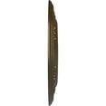 thumbnail image 4 of Ekena Millwork 25 7/8"OD x 2 1/4"P Nestor Ceiling Medallion (Fits Canopies up to 5"), Hand-Painted Brass, 4 of 6