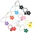 thumbnail image 4 of Shisuyan Key Holders PVC Material 10Pcs 2.04x1.18x0.39in, 4 of 9