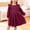 E-72Red, variant on FAOWME Big Child Girls Dress Long Sleeve Round Neck Solid Color Stylish Comfortable Dresses For Casaul Daily Wear Brown 2-3 Years