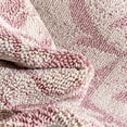 thumbnail image 4 of Well Woven Loop-De-Loop Mara Floral Botanical Pattern Blush Kilim-Style 2'3" x 7'3" Runner Area Rug, 4 of 9