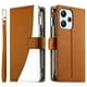 thumbnail image 1 of Funda cartera GANGXUN para Xiaomi Poco M6 Pro 5G , cuero PU con tarjetero, cremallera, correa de mano, soporte y protección 950°, 1 of 6