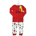 thumbnail image 2 of Hudson Baby Infant and Toddler Cotton Pajama Set, North Pole, 2 Toddler, 2 of 4