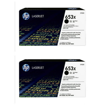 HP 653X (CF320X) Black High Yield Original LaserJet Toner Cartridge