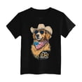 thumbnail image 4 of Quealent 250 Years USA Shirt for Kids 1776 American Flag Graphic Shirt Boys Girls Patriotic Short Sleeve 4th of July Tee Top 4-13Y (Black, 2-3 Years), 4 of 5