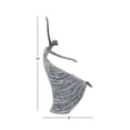 thumbnail image 3 of DecMode 12"W, 21"H Polystone Traditional People Sculpture, Gray, 3 of 8