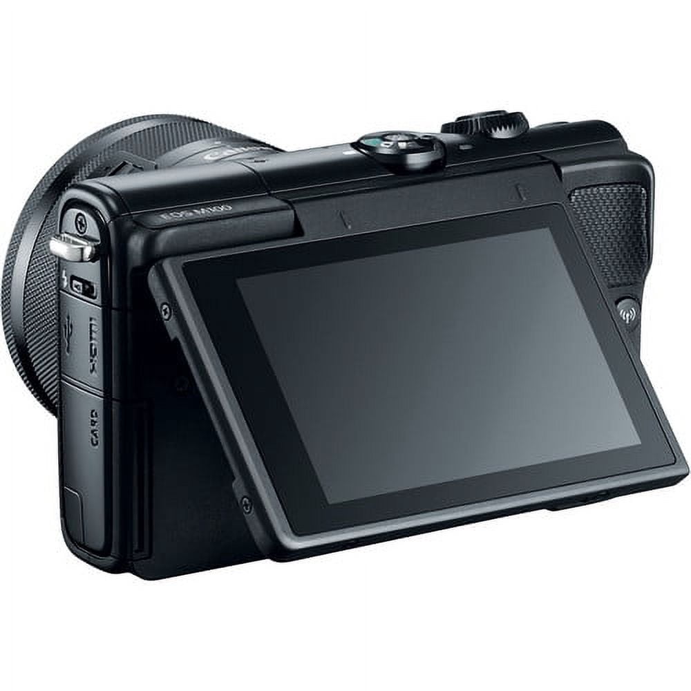 Canon EOS M100 Mirrorless Digital Camera with 15-45mm Lens